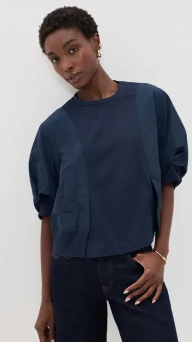 MEIMEIJ Flounce Top Pagent Blue | Thumbnail 2 MEIMEIJ Flounce Top Pagent Blue | Thumbnail 2