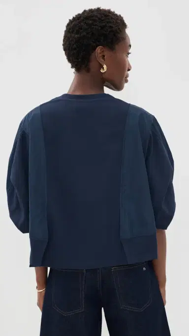 MEIMEIJ Flounce Top Pagent Blue | Thumbnail 3 MEIMEIJ Flounce Top Pagent Blue | Thumbnail 3