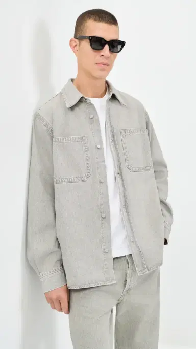 AGOLDE Craven Button Down Shirt Digital | Thumbnail 2 AGOLDE Craven Button Down Shirt Digital | Thumbnail 2