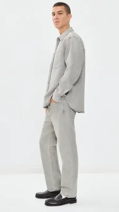 AGOLDE Craven Button Down Shirt Digital | Thumbnail 4 AGOLDE Craven Button Down Shirt Digital | Thumbnail 4