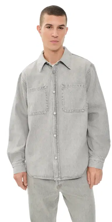 AGOLDE Craven Button Down Shirt Digital | Thumbnail 1 AGOLDE Craven Button Down Shirt Digital | Thumbnail 1
