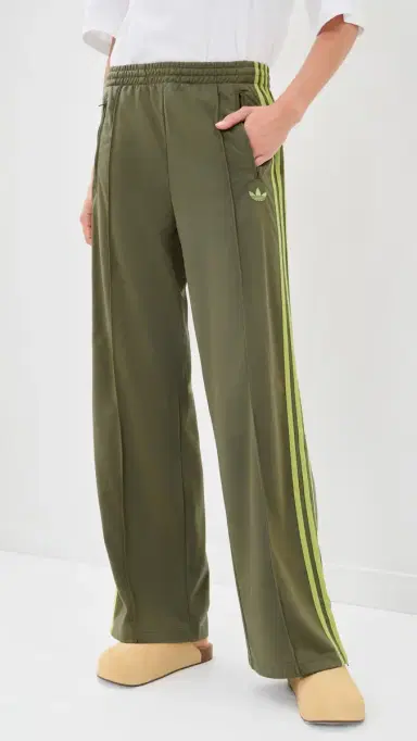 Adidas Firebird Loose Track Pants Olive Strata/Preloved Lime M | Thumbnail 2 Adidas Firebird Loose Track Pants Olive Strata/Preloved Lime M | Thumbnail 2