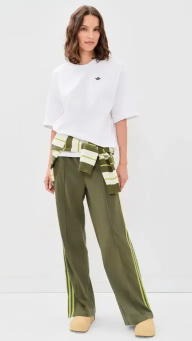Adidas Firebird Loose Track Pants Olive Strata/Preloved Lime M | Thumbnail 5 Adidas Firebird Loose Track Pants Olive Strata/Preloved Lime M | Thumbnail 5