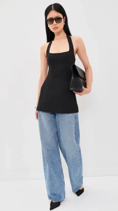 Runaway the Label able Halter Tailored Top Black | Thumbnail 5 Runaway the Label able Halter Tailored Top Black | Thumbnail 5