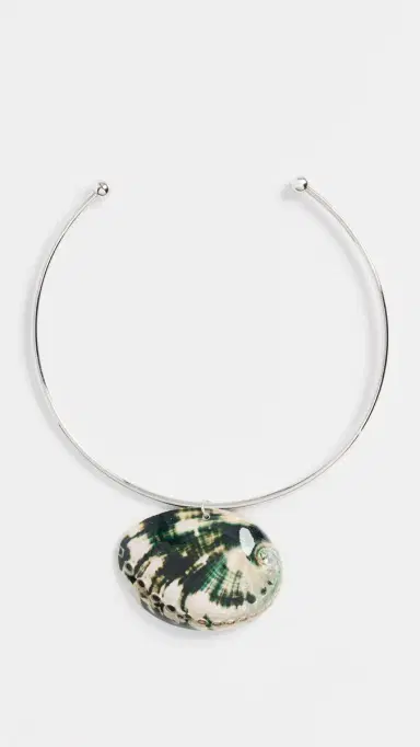 Julietta Leia Necklace Silver/Black One Size | Thumbnail 2 Julietta Leia Necklace Silver/Black One Size | Thumbnail 2