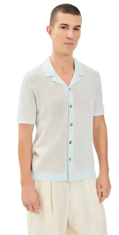 Marine Layer Asher Sweater Resort Shirt | Thumbnail 1 Marine Layer Asher Sweater Resort Shirt | Thumbnail 1
