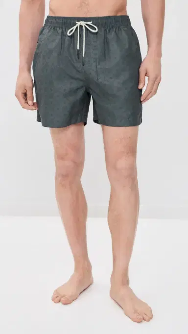 OAS Mosaico wim Shorts Black | Thumbnail 2 OAS Mosaico wim Shorts Black | Thumbnail 2