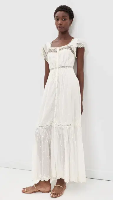 LoveShackFancy Georgine Dress | Thumbnail 2 LoveShackFancy Georgine Dress | Thumbnail 2