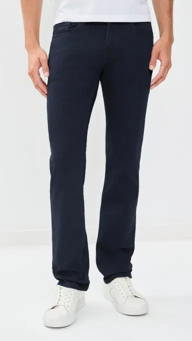 PAIGE Normandie Transcend Straight Jeans Inkwell | Thumbnail 2 PAIGE Normandie Transcend Straight Jeans Inkwell | Thumbnail 2