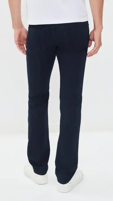 PAIGE Normandie Transcend Straight Jeans Inkwell | Thumbnail 3 PAIGE Normandie Transcend Straight Jeans Inkwell | Thumbnail 3
