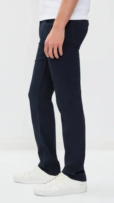 PAIGE Normandie Transcend Straight Jeans Inkwell | Thumbnail 4 PAIGE Normandie Transcend Straight Jeans Inkwell | Thumbnail 4