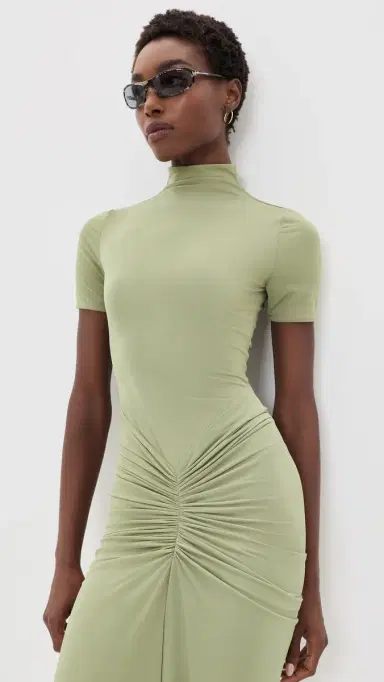 Ronny Kobo Enid Dress Elm | Thumbnail 3 Ronny Kobo Enid Dress Elm | Thumbnail 3