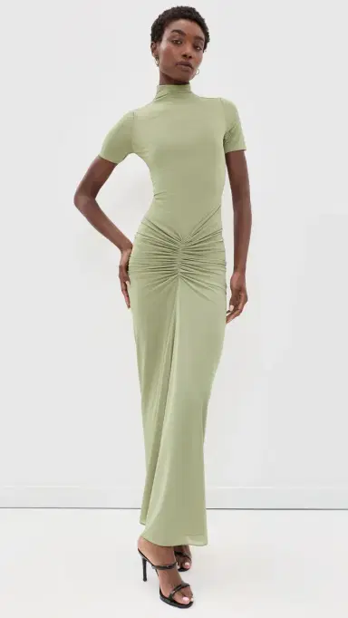 Ronny Kobo Enid Dress Elm | Thumbnail 6 Ronny Kobo Enid Dress Elm | Thumbnail 6