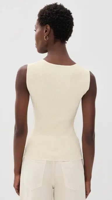 DL1961 Ribbed quare Tank Top | Thumbnail 3 DL1961 Ribbed quare Tank Top | Thumbnail 3