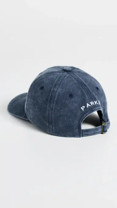 PARKE Martha's Vineyard Baseball Cap Washed Navy One Size | Thumbnail 4 PARKE Martha's Vineyard Baseball Cap Washed Navy One Size | Thumbnail 4