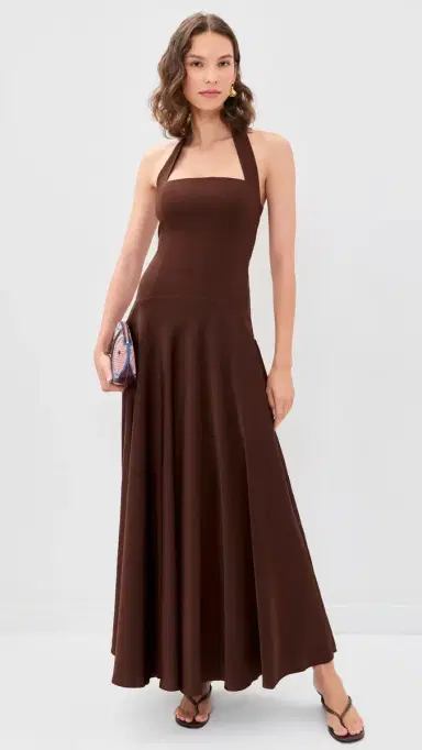 Runaway The Label Odina Maxi Dress Chocolate | Thumbnail 5 Runaway The Label Odina Maxi Dress Chocolate | Thumbnail 5