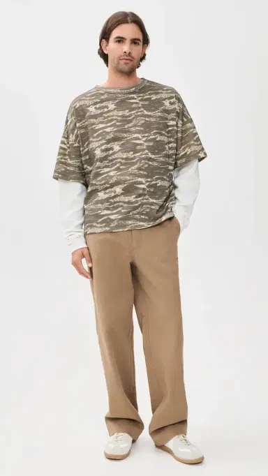 Rhude Tiger Camo Double-Layered Tee | Thumbnail 5 Rhude Tiger Camo Double-Layered Tee | Thumbnail 5