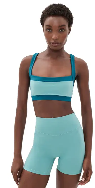FORM Straight Neck Bra Mist/Deep Sea | Thumbnail 1 FORM Straight Neck Bra Mist/Deep Sea | Thumbnail 1