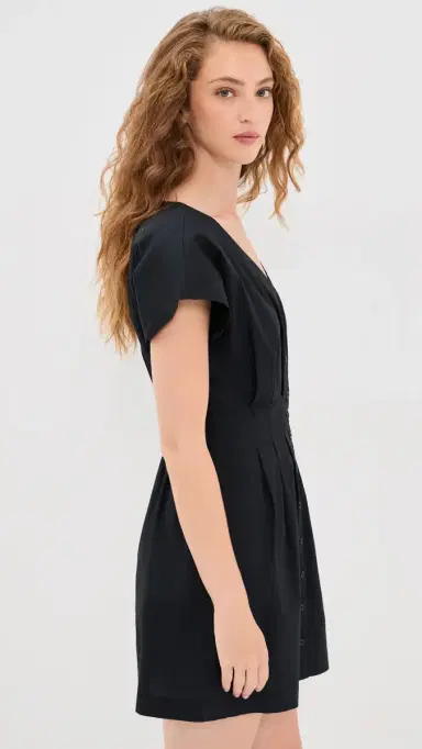 Z Supply Sanna Mini Dress Black M | Thumbnail 4 Z Supply Sanna Mini Dress Black M | Thumbnail 4