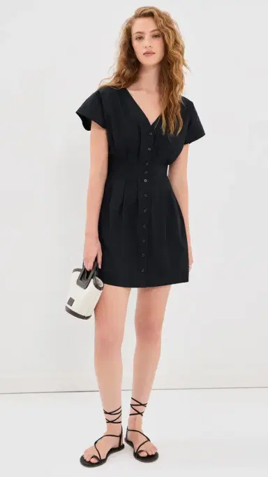 Z Supply Sanna Mini Dress Black M | Thumbnail 5 Z Supply Sanna Mini Dress Black M | Thumbnail 5