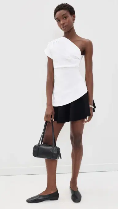 The Garment Glam Asymmetric Top Ecru | Thumbnail 5 The Garment Glam Asymmetric Top Ecru | Thumbnail 5