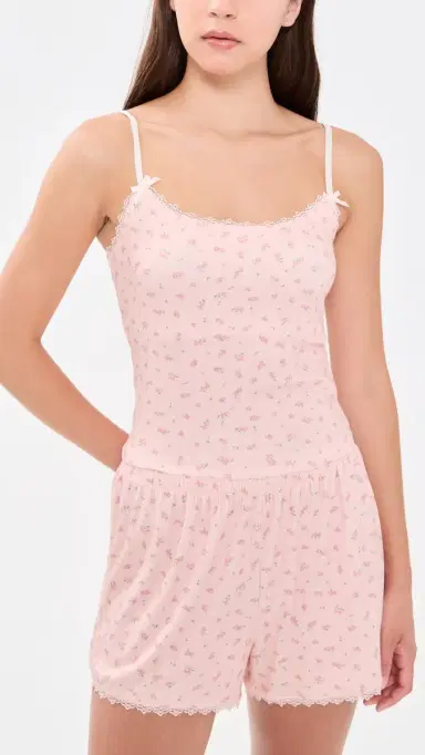 Z Supply Better Off Ditsy Tank Rosewater | Thumbnail 2 Z Supply Better Off Ditsy Tank Rosewater | Thumbnail 2