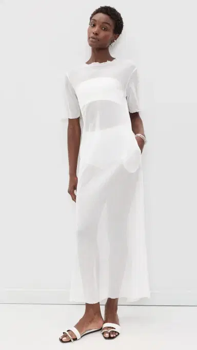 ALL THREE Amara Dress White L | Thumbnail 2 ALL THREE Amara Dress White L | Thumbnail 2