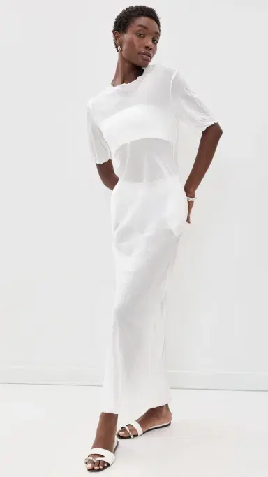 ALL THREE Amara Dress White L | Thumbnail 5 ALL THREE Amara Dress White L | Thumbnail 5