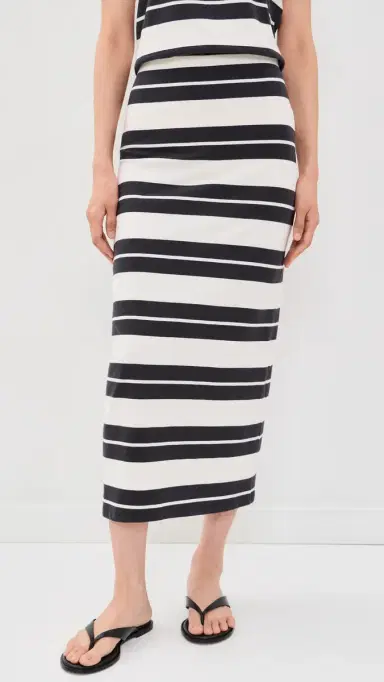 Z Supply Gail Striped Jersey Midi Skirt | Thumbnail 2 Z Supply Gail Striped Jersey Midi Skirt | Thumbnail 2