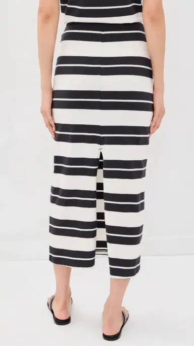 Z Supply Gail Striped Jersey Midi Skirt | Thumbnail 3 Z Supply Gail Striped Jersey Midi Skirt | Thumbnail 3