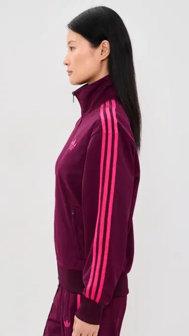 Adidas Firebird Loose Track Top Maroon/Power Pink M | Thumbnail 5 Adidas Firebird Loose Track Top Maroon/Power Pink M | Thumbnail 5