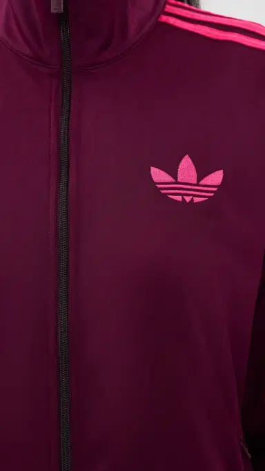 Adidas Firebird Loose Track Top Maroon/Power Pink M | Thumbnail 6 Adidas Firebird Loose Track Top Maroon/Power Pink M | Thumbnail 6