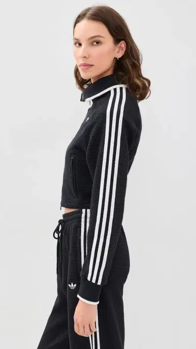 Adidas Firebird Track Top Black/Cloud White L | Thumbnail 4 Adidas Firebird Track Top Black/Cloud White L | Thumbnail 4