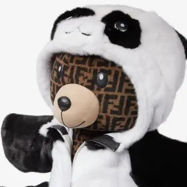 Fendi Large Panda Teddy Bear | Thumbnail 3 Fendi Large Panda Teddy Bear | Thumbnail 3