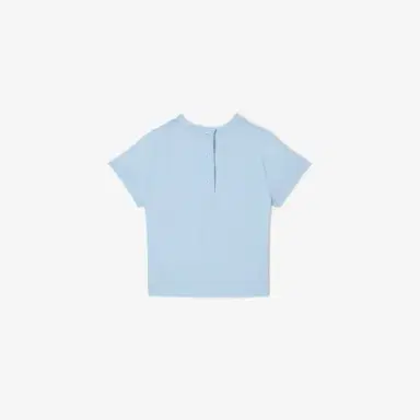 Fendi Light blue jersey baby T-shirt featuring a teddy bear print | Thumbnail 2 Fendi Light blue jersey baby T-shirt featuring a teddy bear print | Thumbnail 2
