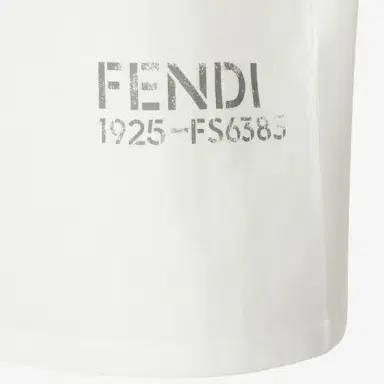 Fendi Slim-fit customised T-shirt with Stencil 1925-FS6383 | Thumbnail 3 Fendi Slim-fit customised T-shirt with Stencil 1925-FS6383 | Thumbnail 3