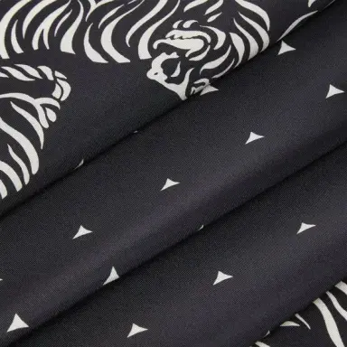 Fendi Square foulard with an archive Tiger motif printed with | Thumbnail 2 Fendi Square foulard with an archive Tiger motif printed with | Thumbnail 2