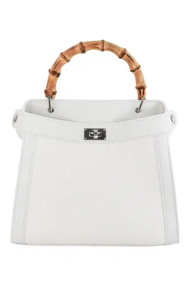 MICHINO Lutece Bamboo Mini Bag - Cream | Thumbnail 1 MICHINO Lutece Bamboo Mini Bag - Cream | Thumbnail 1