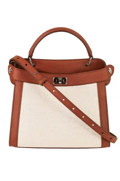 MICHINO Lutece Canvas Mini Bag - Brown | Thumbnail 1 MICHINO Lutece Canvas Mini Bag - Brown | Thumbnail 1