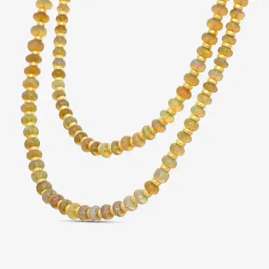 GOSHWARA Goshwara Beyond 18K Yellow Gold Yellowish Brown Opal Necklace by The Solist | Thumbnail 4 GOSHWARA Goshwara Beyond 18K Yellow Gold Yellowish Brown Opal Necklace by The Solist | Thumbnail 4