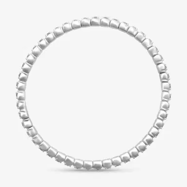 Ina Mar Ina Mar 18K White Gold 4.23 ctw. Round Diamond Stretch Tennis Bracelet by The Solist | Thumbnail 2 Ina Mar Ina Mar 18K White Gold 4.23 ctw. Round Diamond Stretch Tennis Bracelet by The Solist | Thumbnail 2