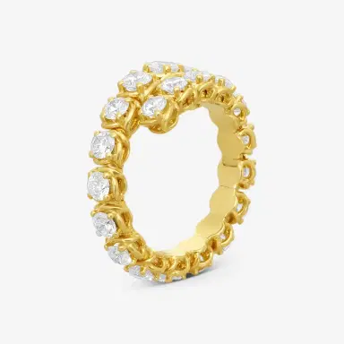 Ina Mar Ina Mar 18K Yellow Gold 2.02 ctw. Round Diamond Wrap Ring Sz. 6 by The Solist | Thumbnail 2 Ina Mar Ina Mar 18K Yellow Gold 2.02 ctw. Round Diamond Wrap Ring Sz. 6 by The Solist | Thumbnail 2