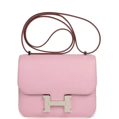 HERMÈS Hermes Constance 18 Mauve Sylvestre Epsom Palladium Hardware | Thumbnail 1 HERMÈS Hermes Constance 18 Mauve Sylvestre Epsom Palladium Hardware | Thumbnail 1