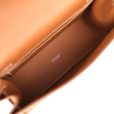 HERMÈS Hermes Kelly Danse Gold Swift Palladium Hardware | Thumbnail 7 HERMÈS Hermes Kelly Danse Gold Swift Palladium Hardware | Thumbnail 7