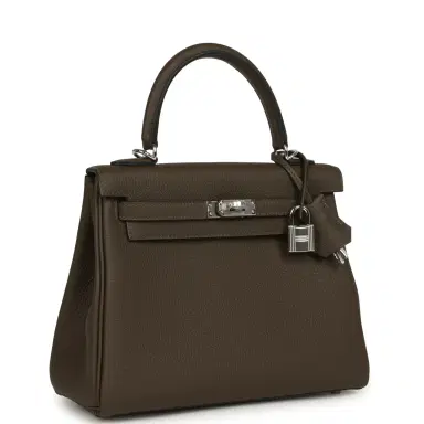 HERMÈS Hermes Kelly Retourne 25 Vert Loden Togo Palladium Hardware | Thumbnail 2 HERMÈS Hermes Kelly Retourne 25 Vert Loden Togo Palladium Hardware | Thumbnail 2