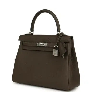 HERMÈS Hermes Kelly Retourne 25 Vert Loden Togo Palladium Hardware | Thumbnail 5 HERMÈS Hermes Kelly Retourne 25 Vert Loden Togo Palladium Hardware | Thumbnail 5