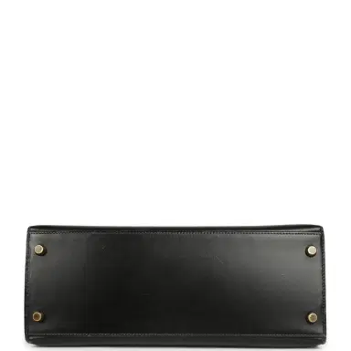 HERMÈS Vintage Hermes Kelly Sellier 28 Black Box Gold Hardware | Thumbnail 6 HERMÈS Vintage Hermes Kelly Sellier 28 Black Box Gold Hardware | Thumbnail 6