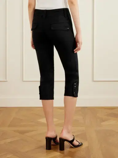 Isabel Marant Berna Cotton-twill Capri Pants | Thumbnail 4 Isabel Marant Berna Cotton-twill Capri Pants | Thumbnail 4
