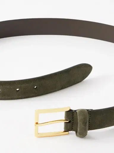 Anderson's Narrow Suede Belt | Thumbnail 3 Anderson's Narrow Suede Belt | Thumbnail 3