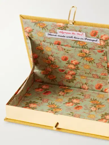 Olympia Le-Tan Waffles: Breakfast For Champions Embroidered Canvas Clutch | Thumbnail 6 Olympia Le-Tan Waffles: Breakfast For Champions Embroidered Canvas Clutch | Thumbnail 6